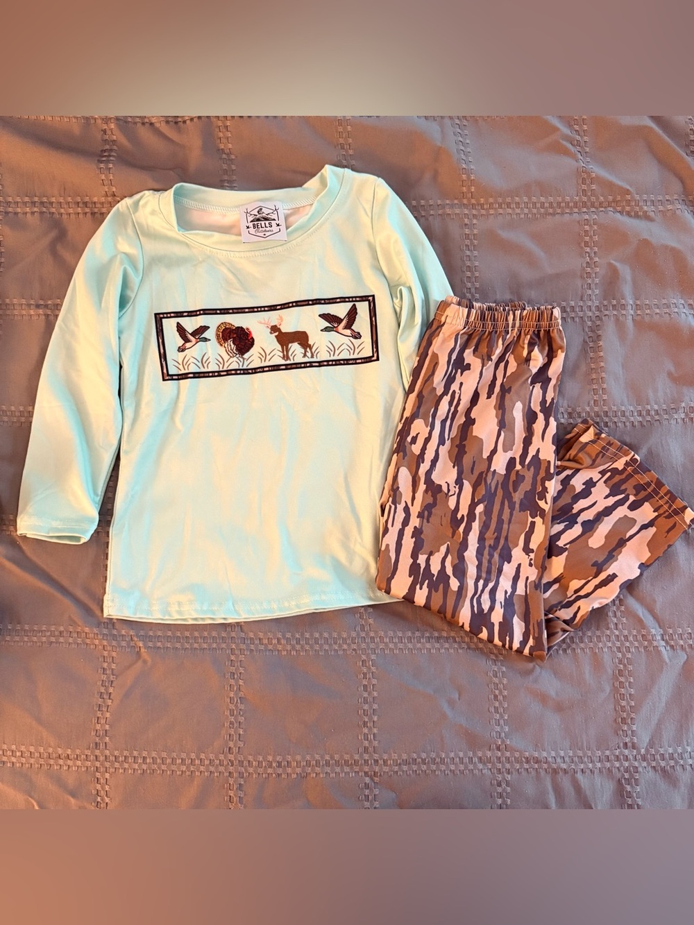 Camo Hunting Season Toddler Outfit